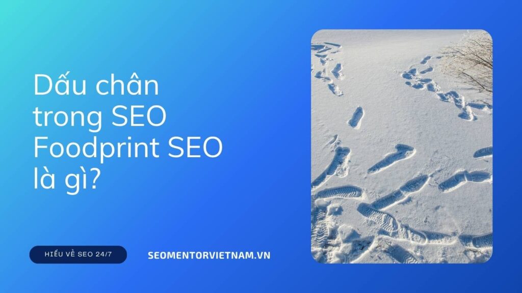 Dấu chân trong SEO - Foodprint SEO là gì?
