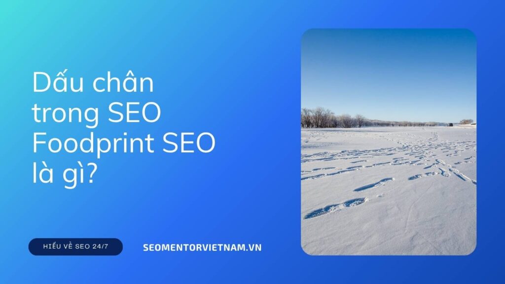 Dấu chân trong SEO - Foodprint SEO là gì?