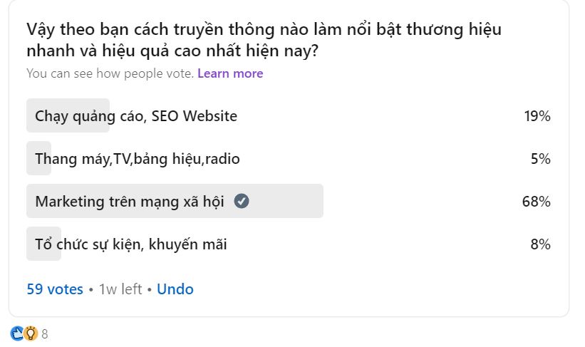 Khảo sát yếu tố nào giúp nổi bật thương hiệu