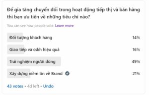 Khảo sát về cách gia tăng chuyển đổi trong Marketing