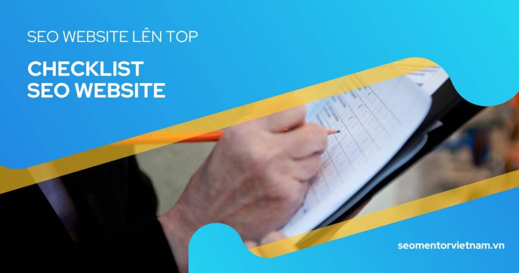 Checklist SEO website