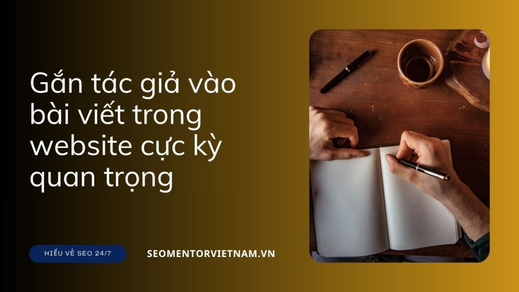 Gắn tác giả vào bài viết trong website cực kỳ quan trọng