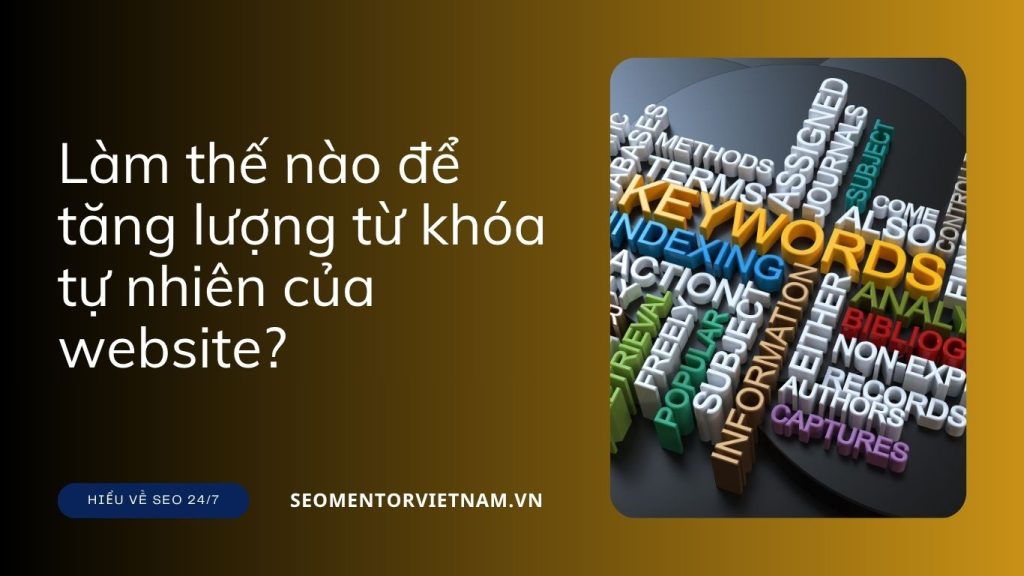 Organic keywords là gì? Làm thế nào để tăng lượng từ khóa tự nhiên của website?
