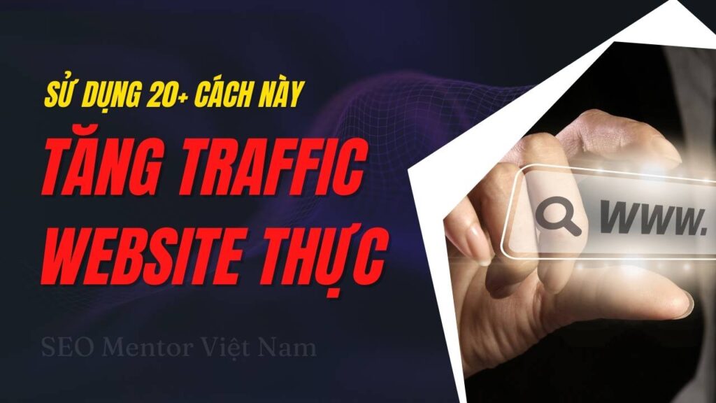 20+ những cách giúp chủ website tăng traffic thực tự nhiên mỗi ngày