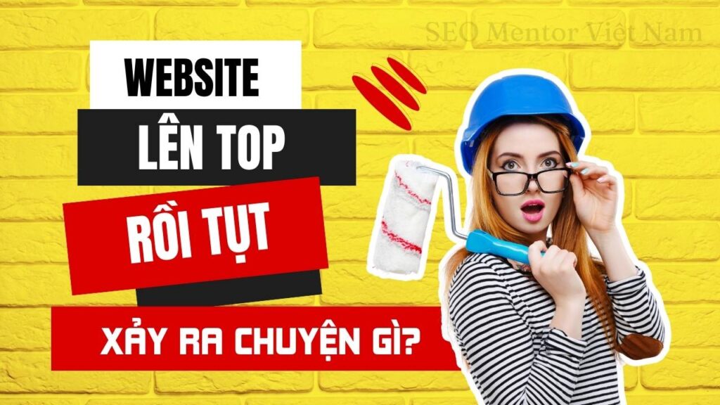 Website lên TOP rồi lại tụt? Lý do vì sao vậy?