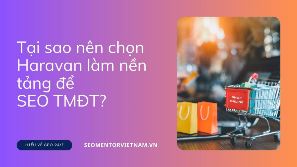 Tại sao nên chọn Haravan làm nền tảng để SEO Thương Mại Điện Tử?