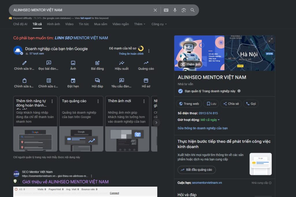Quản lý địa điểm doanh nghiệp của bạn