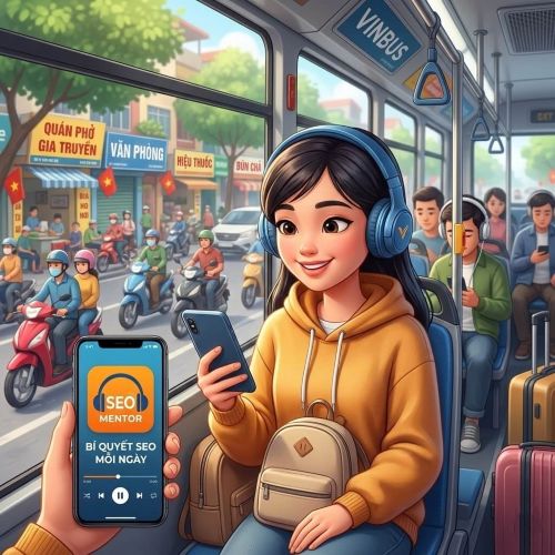 Nghe SEO Mentor Podcast mỗi ngày