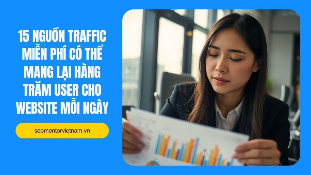 15 nguồn traffic miễn phí có thể mang lại hàng trăm user cho website mỗi ngày