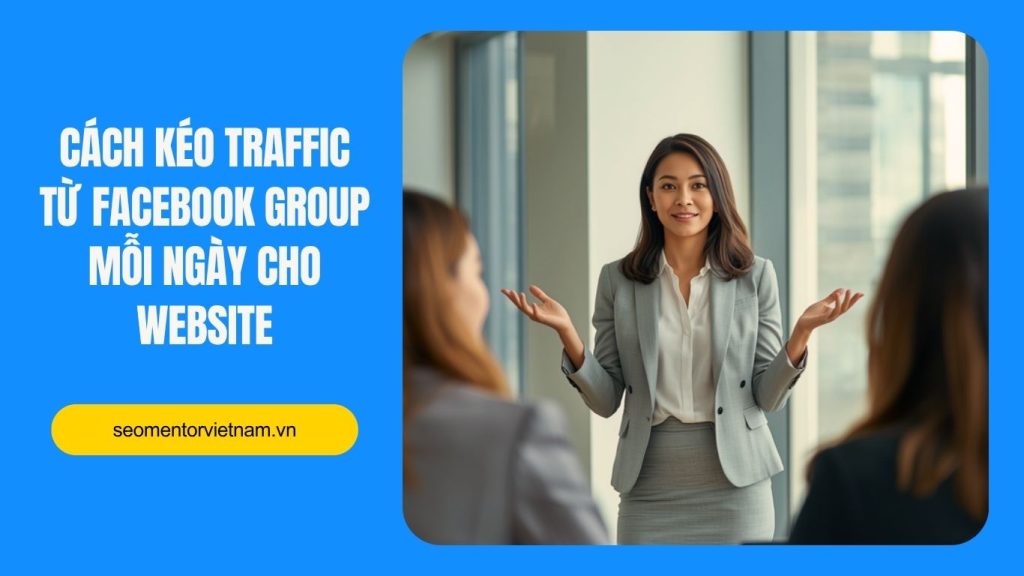 Cách kéo traffic từ Facebook Group mỗi ngày cho website