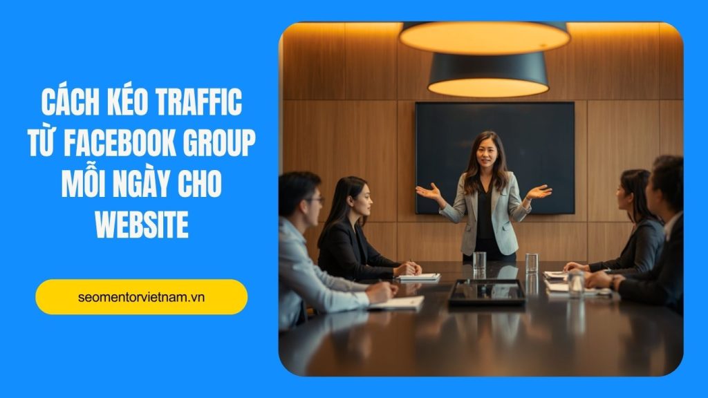 Cách kéo traffic từ Facebook Group mỗi ngày cho website