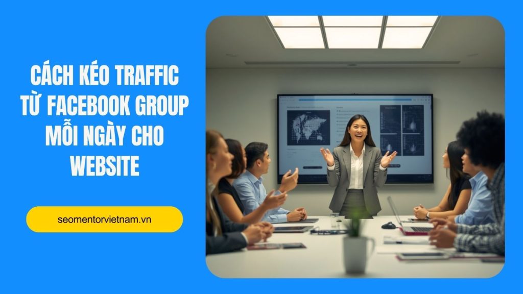 Cách kéo traffic từ Facebook Group mỗi ngày cho website