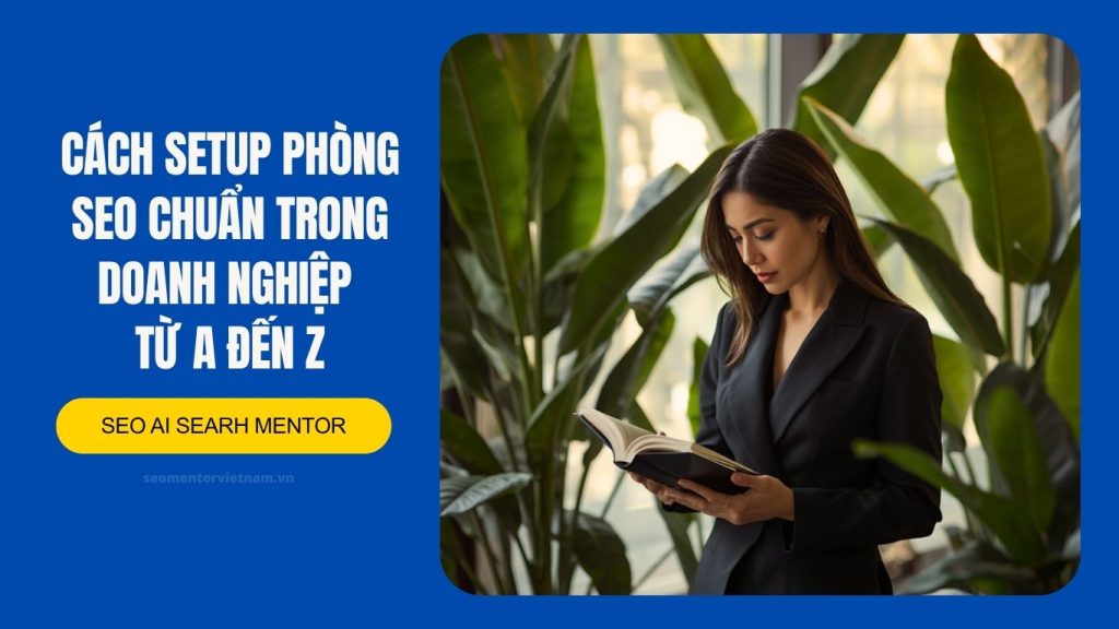 Cách setup phòng SEO AI Search chuẩn trong doanh nghiệp từ A đến Z