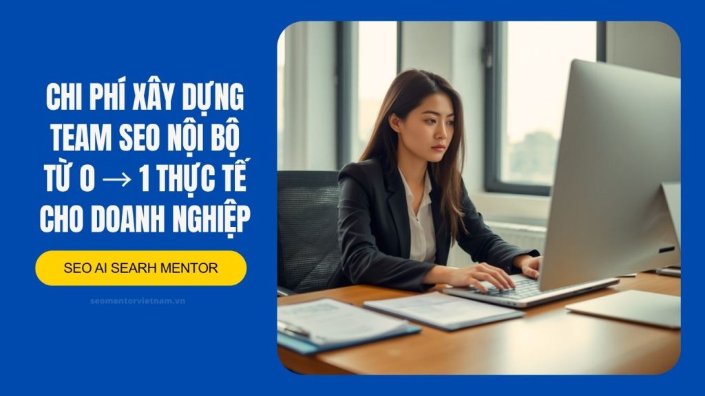 Chi phí xây dựng team SEO nội bộ từ 0 → 1 thực tế cho doanh nghiệp