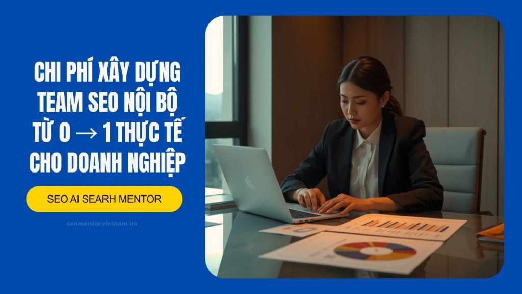 Chi phí xây dựng team SEO nội bộ từ 0 → 1 thực tế cho doanh nghiệp