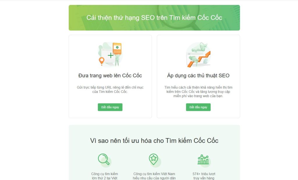 Hướng dẫn submit website lên nền tảng Cốc Cốc dễ dàng