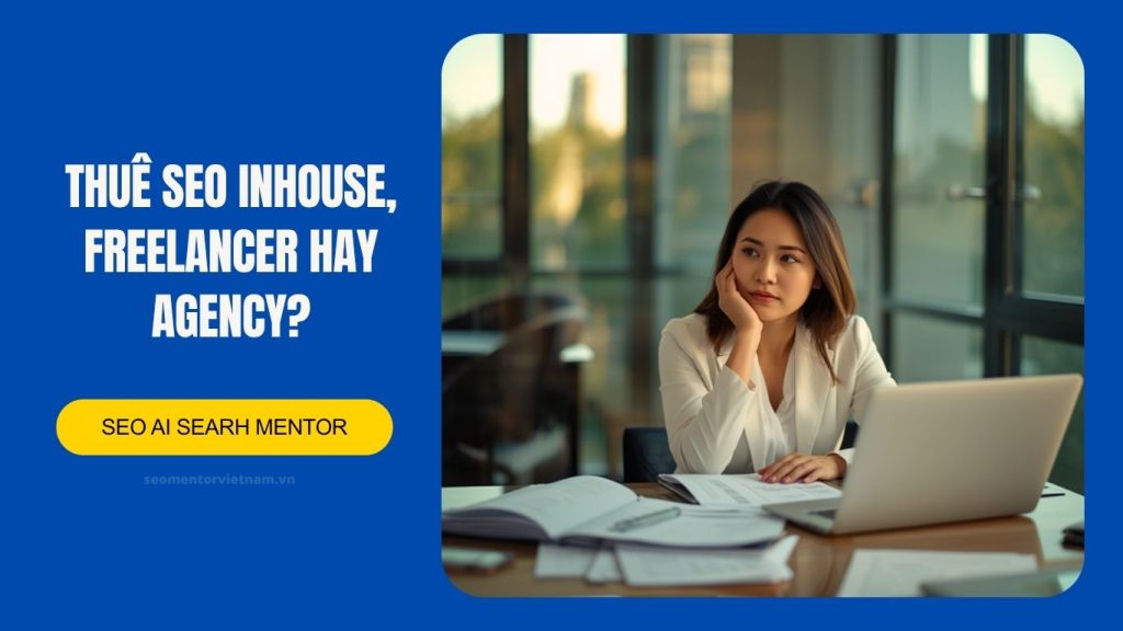 Thuê SEO inhouse, Freelancer hay Agency? Góc nhìn từ doanh nghiệp
