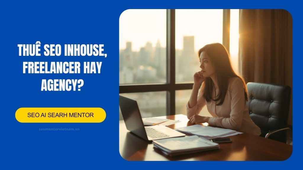 Thuê SEO inhouse, Freelancer hay Agency? Góc nhìn từ doanh nghiệp