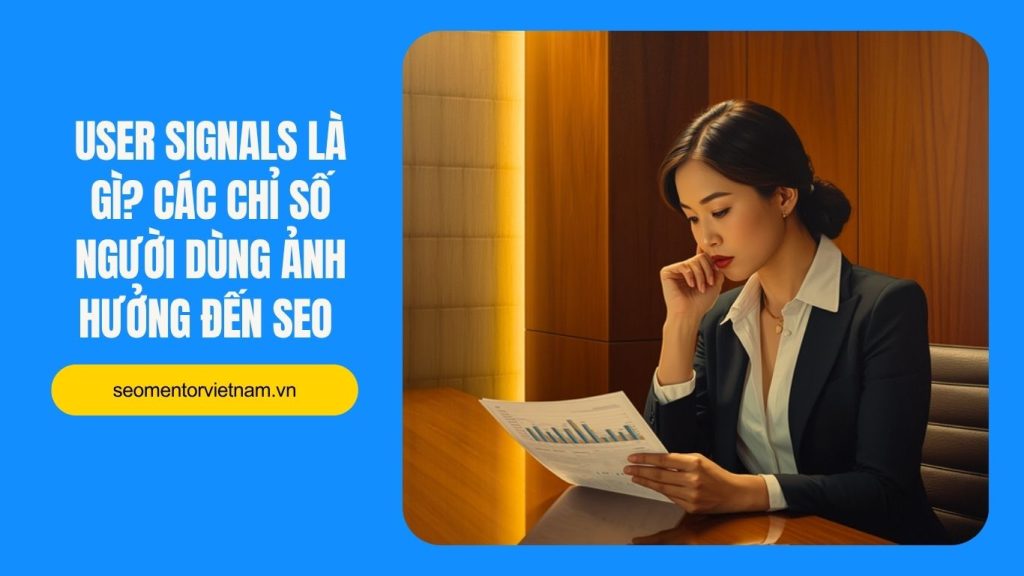 User signals là gì? Các chỉ số người dùng ảnh hưởng đến SEO như thế nào?